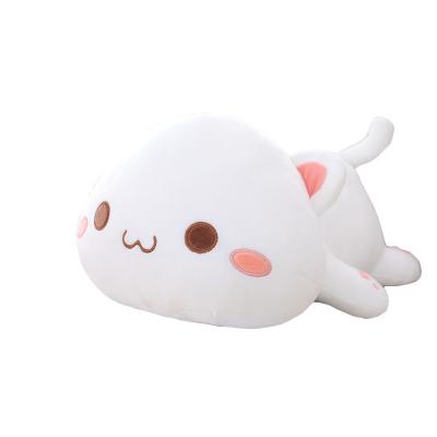 China Plush Wholesale Stuffed Custom Animal Soft Doll Cat Cute  Gifts Pillow  Manufacturer Oem Cat Plush Toy for sale