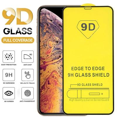 China Anti oil 9d tempered glass screen protector for iphone 12 pro pro for sale