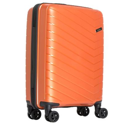 China Tsa Fashionable Lock Wheel Spinner Set PP Double Zipper 3pcs Moving Bags Hand Trolley Luggage Bags for sale