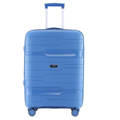 China Lightweight Travel Bag Trolley Baggage Fashion Luggage Fall Anti - Breakable Environmental Protection Non - PP Material Pull Rod Box for sale