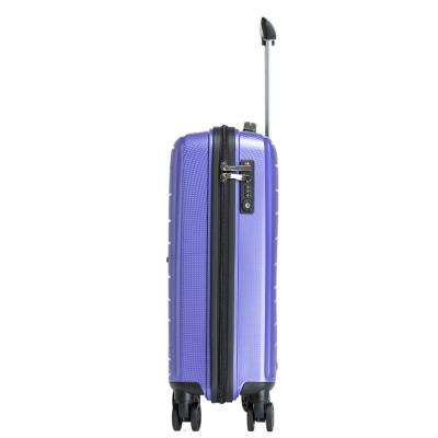 China Fashionable Silver Luxury Smart Cheap PP Suitcase Trolley Luggage Bag Set for sale