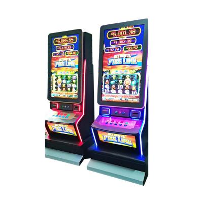 China Reasonable Sales Victory Rate Adjustable Amusement Super Link Vertical Arcade Game Machine 43 Inch Lock Fire for sale