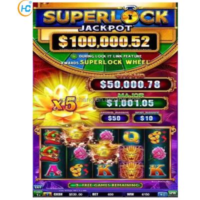 China SuperLock Adjustable Win Rate High Profit Touch Screen Arcade Machine Coin Achine Software Win Money Game Coin Machines for sale