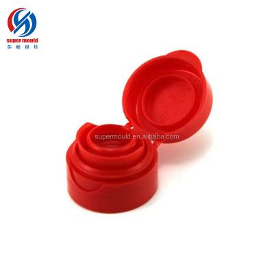 China New Design Top 6 Cavity Eyebrow Pencil Cap Steel Plastic Mold for sale