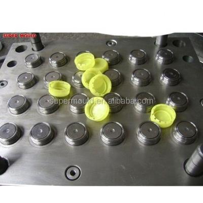 China Steel Blue Bottle Lid Injection Mould, The Latest Pen Lid Mould, New Design Injection Flip Top Lid Mold for sale