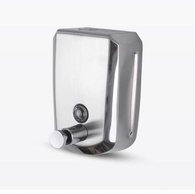 China New WESDA 2020 Commercial Washroom Liquid Soap Dispenser 304 Stainless Manufacturer Wall Mounted (500ML; 800ML; 1L) for sale