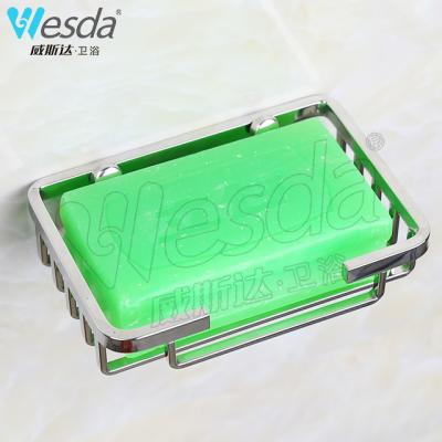 China Without WESDA Bath Soap Dish Stainless Steel Soap Basket Bathroom Cover Metal Soap Holder/Base Soap Dish/Soap Basket for sale