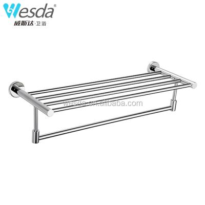 China WESDA Bathroom SUS304 Stainless Steel Round Wall Mounted Hand Towel Holder Viable Toilet Paper Holder, Bathroom Accessories Set for sale