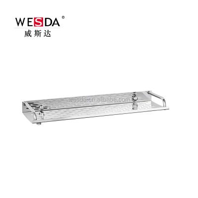 China Wesda Stainless Steel 823 Bathroom Corner Shelf for sale