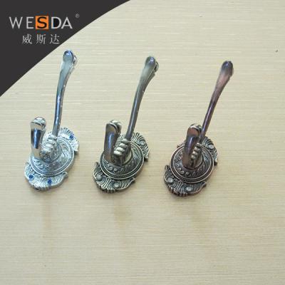 China Wesda viable antique cast iron wall coat hooks and decorative coat hook and clothes hook. D053 for sale