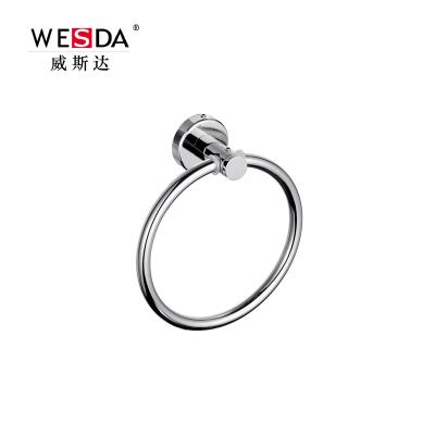 China Grogshop/Hospital/Home Decoration Bathroom Toilet Towel Ring Wall Mount/WESDA Public Places, Polished Finish Stainless Steel for sale