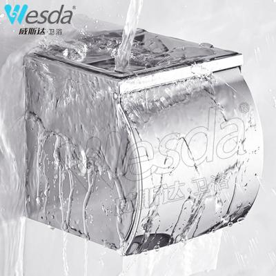 China Toilet Paper Box Stainless Steel Toilet Paper Box Rolls Waterproof Ashtray Block Waterproof Hand Free Punch for sale