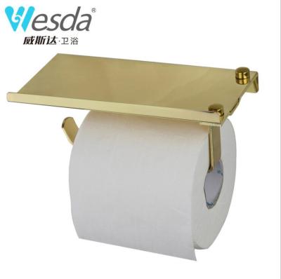 China Creative mobile phone wesda toilet stainless steel toilet paper box mobile phone roll paper shelf toilet paper holder for sale