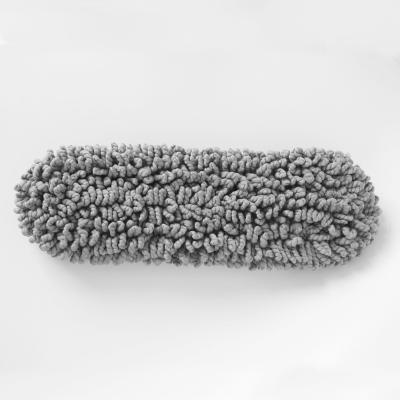 China Hand GRS Certification Multipurpose Gray Microfiber Feather Duster Convenient For Household Cleaning Tools for sale