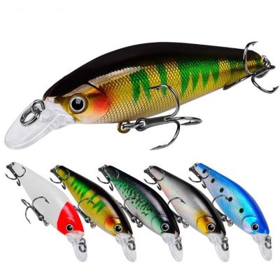 China Wholesale Artificial Minnow Lure 9CM/10.5G Hard Floating Bait SNEDA ABS Plastic Hard Bait Artificial Fishing Lure for sale