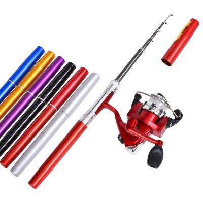 China New Glass Ice Fishing Rod Portable Telescopic 6 Colors Carp Fishing Rock Spinning Fishing Rod Reels Tools Spinning Rods for sale