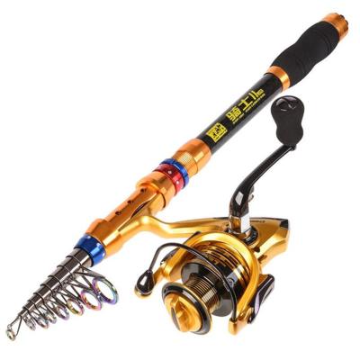 China Carbon Fishing Rod Reel Full Fishing Rod Speed ​​1.8M 2.1M 2.4M 2.7M 3.0M 3.6M Telescopic Rock Telescopic for sale