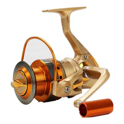 China Aluminum Alloy Carretilha PESCA Spinning Reel 12BB 5.2:1 Spinning Fishing Reel Carp Daiwa Molinete Spinning Fishing for sale