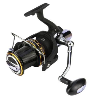 China Metal+ABS Broadcast Vessel Sea Spinning Fishing Reel 14BB 6000-11000 Series Remote Possibility Metal Reel CNC Rock Fishing Wheel for sale