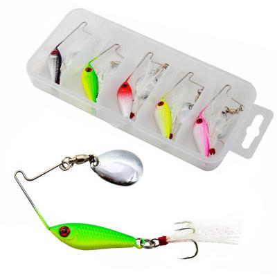 China Fishing Lure Set 1PCS Sequins VIB Metal Vibration Bait Spinner Spoon Fishing Lure 9g Rigs Trout Fishing Tackle Hard Bait PESCA for sale