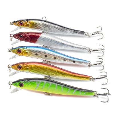 China High Quality Artificial Sea Saltwater ABS 8cm/5.5g Bait Lure Hard Body Fishing Lures Minnow for sale