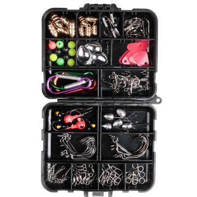 China Metal Wholesale Hot Sale Fishing Tackle Box Set Fishing Accessories Set 136PCS Fishing Tackle Lure Tackle Set for sale