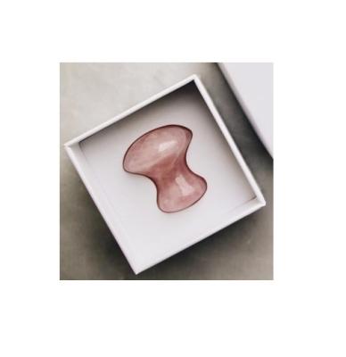 China Reduces skin puffiness and inflammation Mini Rose Quartz Set - Gua Sha facial roller and fungus for sale