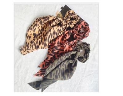 China Polyester scrunchie with tails for sale