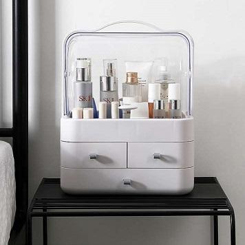 China Big capacity. Clear Scylic Makeup Storage Organizer Drawers Jewelry Storage Box for sale