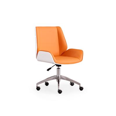 China Adjustable (height) Simple modern leather conference office chair lift chair home computer chair for sale