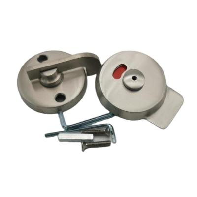 China Modern Stainless Steel Toilet Partition Door Lock / Indicator for sale