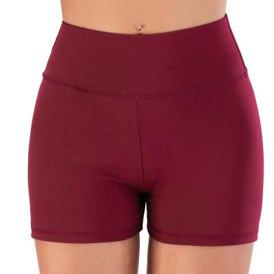 China Breathable High Waist Workout Shorts Fitness Yoga Shorts Gym Sport Women's Gym Leggings for sale