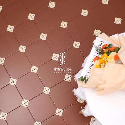 China Glazed Metallic Tiles Wholesale Price Floor Tiles 200X200mm Ceramic Floor Tile for Interior Hall SYFKB003 for sale