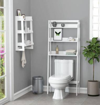 China Over The Toilet Organizer, Bathroom Space Saver Toilet 3-Shelf Bathroom Furniture for sale