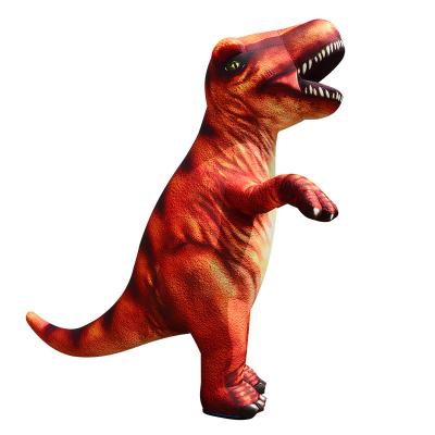 China High Quality Outdoor Advertising Inflatable Antique Inflatables Dinosaur Mascot Cartoon Oxford Cloth Animal Mobile Dinosaur Costume For Decoration for sale