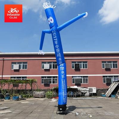 China 210T Oxford Cloth Custom Inflatables Tall Air Dancer Sky Tube Air Dancer Advertising Inflatable Tube Man Air Dancer For Advertising for sale