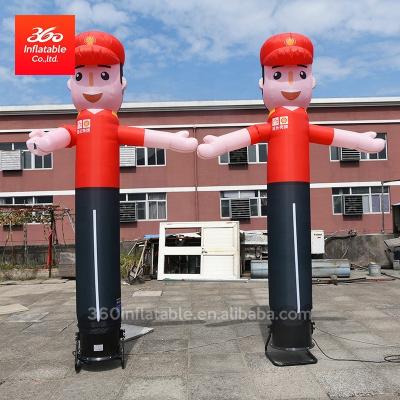 China 210T Oxford Cloth Outdoor Arm Sky Air Dancer Car Wash Air Dancer Waving Air Dancer for sale