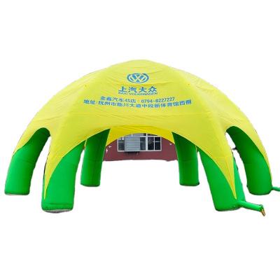 China Factory Price 210D/420D/600D Oxford Cloth Sealed Waterproof Gazebo Dome Air Tent, Advertiatable 6 Legs Tent For Promotion And Celebration for sale