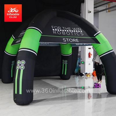 China 210D/420D/600D Outdoor Oxford Cloth Waterproof Oxford Cloth Custom Design Advertising Inflatable Tent For Outdoor Events for sale