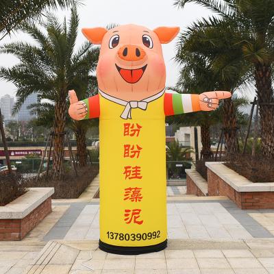 China 210D Oxford Cloth Outdoor Inflatable Pole Display, Inflatable Totem, Column Good Quality Inflatable Light Inflatable Advertising LED Light Lamp for sale