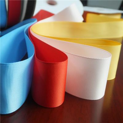 China Viable Factory Wholesale High Quality Solid Color Grosgrain Ribbon Manufacturer for sale