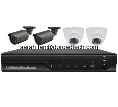 China Jogo video do sistema de vigilância 4CH 720P AHD DVR do CCTV da nova tecnologia a mais quente de AHD à venda