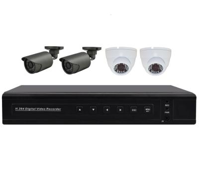 China High Quality AHD DVR Kit 720P HD Surveillance System CCTV Security Camera DVR KIT for sale