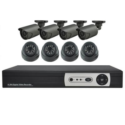 China 8CH 720P AHD Security Camera Kit System/HD-AHD Camera Kit CCTV Security Camera DVR Kit for sale