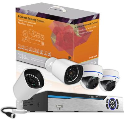 China 4CH PLC Power Line Communication CCTV Security Cameras IP Network Wireless NVR System Kit for sale