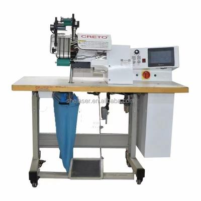 China Seamless Products Underwear Production Equipment Sticking Machine Adhesive Tape Sticking And Trimming Edge Machine for sale