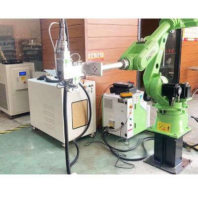 China Laser Heat Treatment Laser Extinguishing Machine for Rotors Turbine Discs Blades Exercises with 6 Axis Robotic Arm with Laser Heat Treatment Equipment for sale