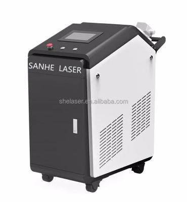 China Metal laser cleaner portable handheld metal/stainless steel/aluminum/brass/copper rust removal laser machine cleaning price for sale