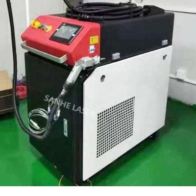 China 1000W 1500W 2000W Metal Laser Cleaning Machine Handheld Metal Surface Rust Oil Paint Remove Remover Equipment For Sale for sale