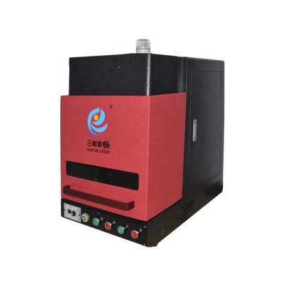 China Portable Mini Laser Cutter 30W 60W Fiber Laser Marking / Cutting Machine For Jewelry Gold Silver Copper Brass Aluminum for sale